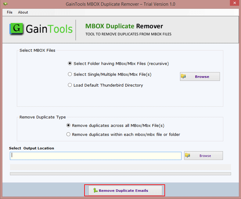download mbox duplicate remover software