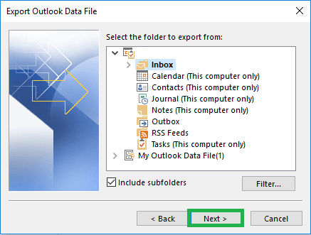 manual ost to pst converter