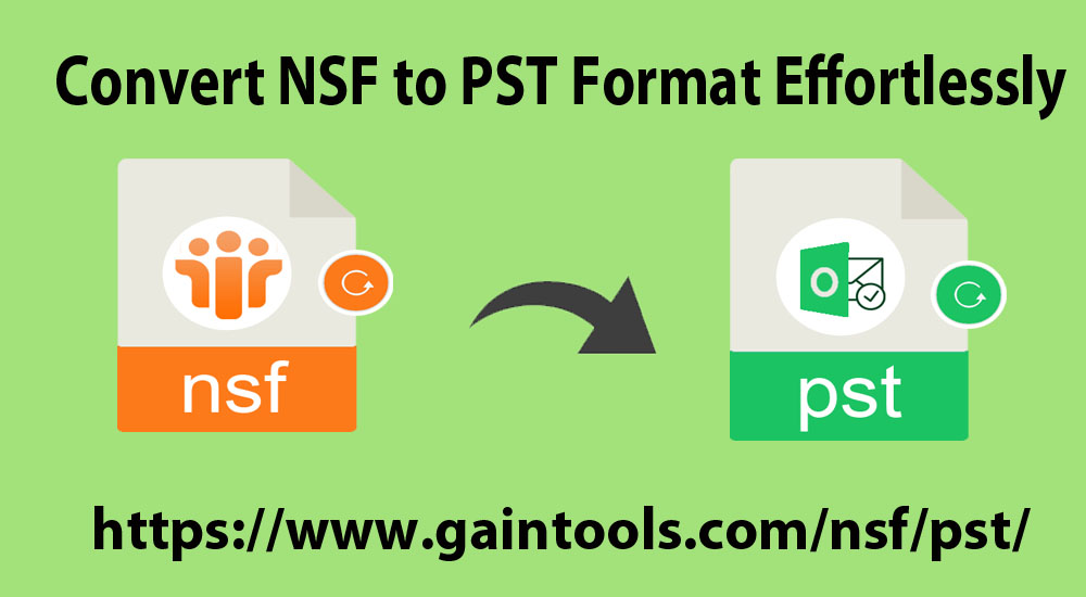 convert nsf to pst