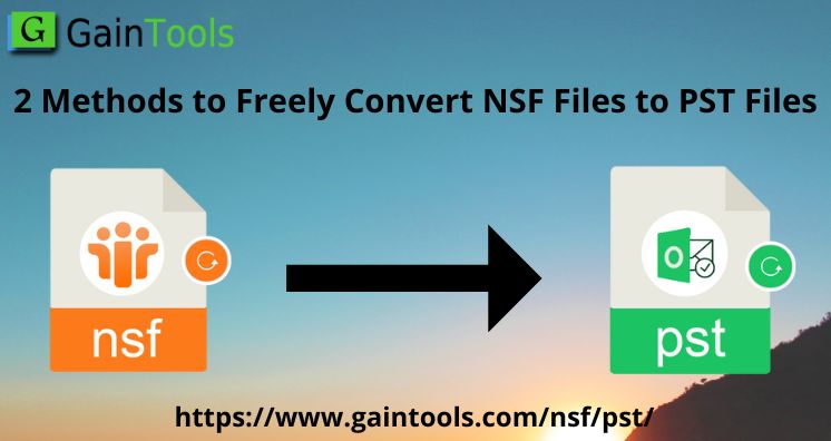 convert nsf files to pst