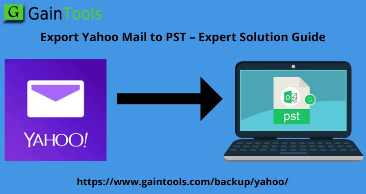 export yahoo mail to pst