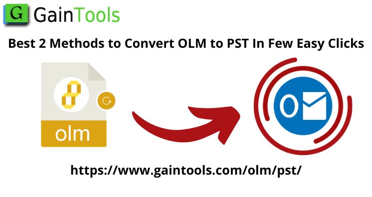 convert olm to pst