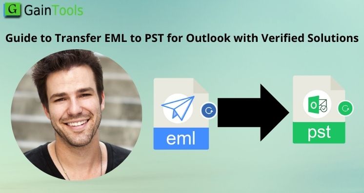 transfer eml to pst for outlook