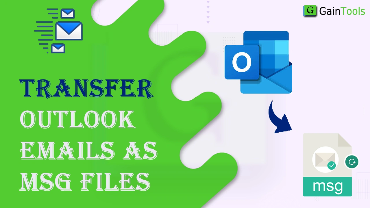 transfer multiple outlook emails as msg files