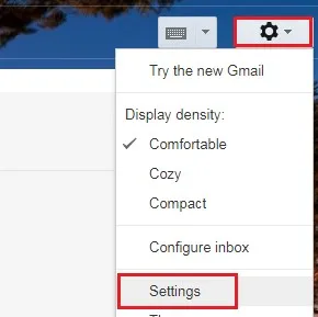 setting option