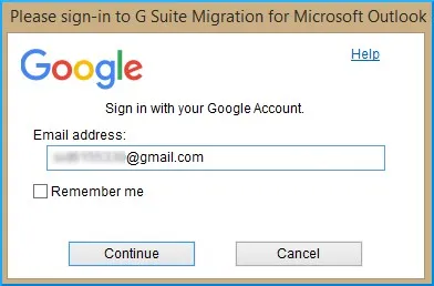 type login information