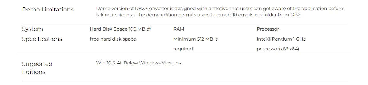 dbx converter