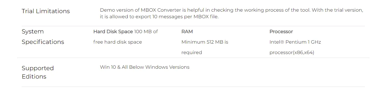 mbox converter