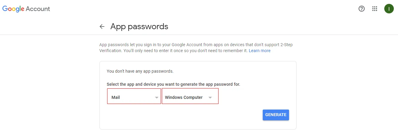 Step 3 app password