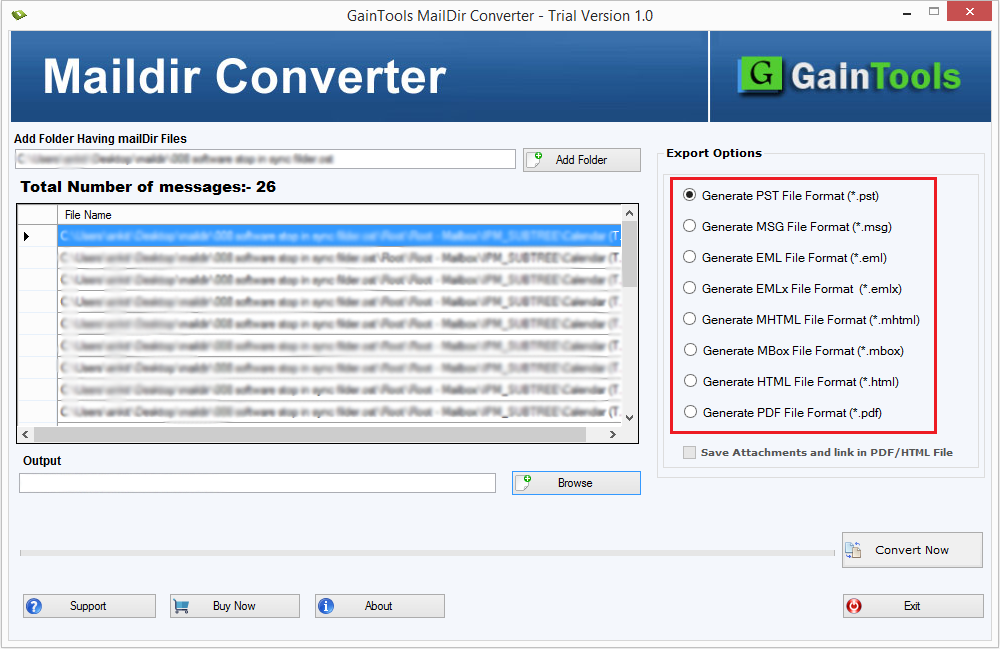 Maildir converter, Maildir Converter Tool, Maildir Converter Software