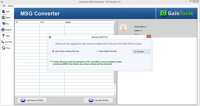 download msg to eml converter