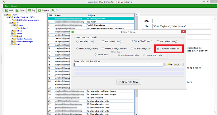 tgz file extract software